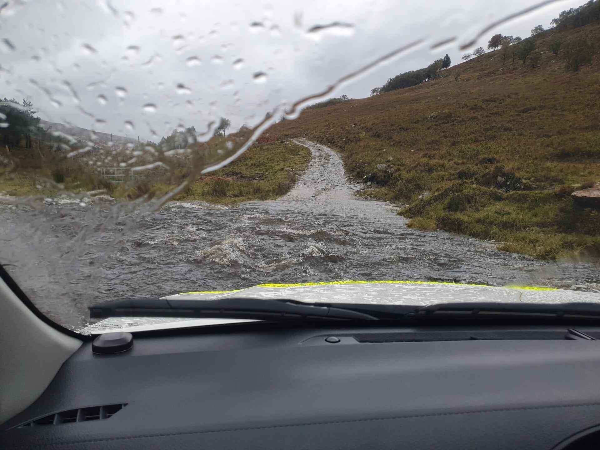 Rescue crews faced 'challenging' conditions while attempting to rescue the man