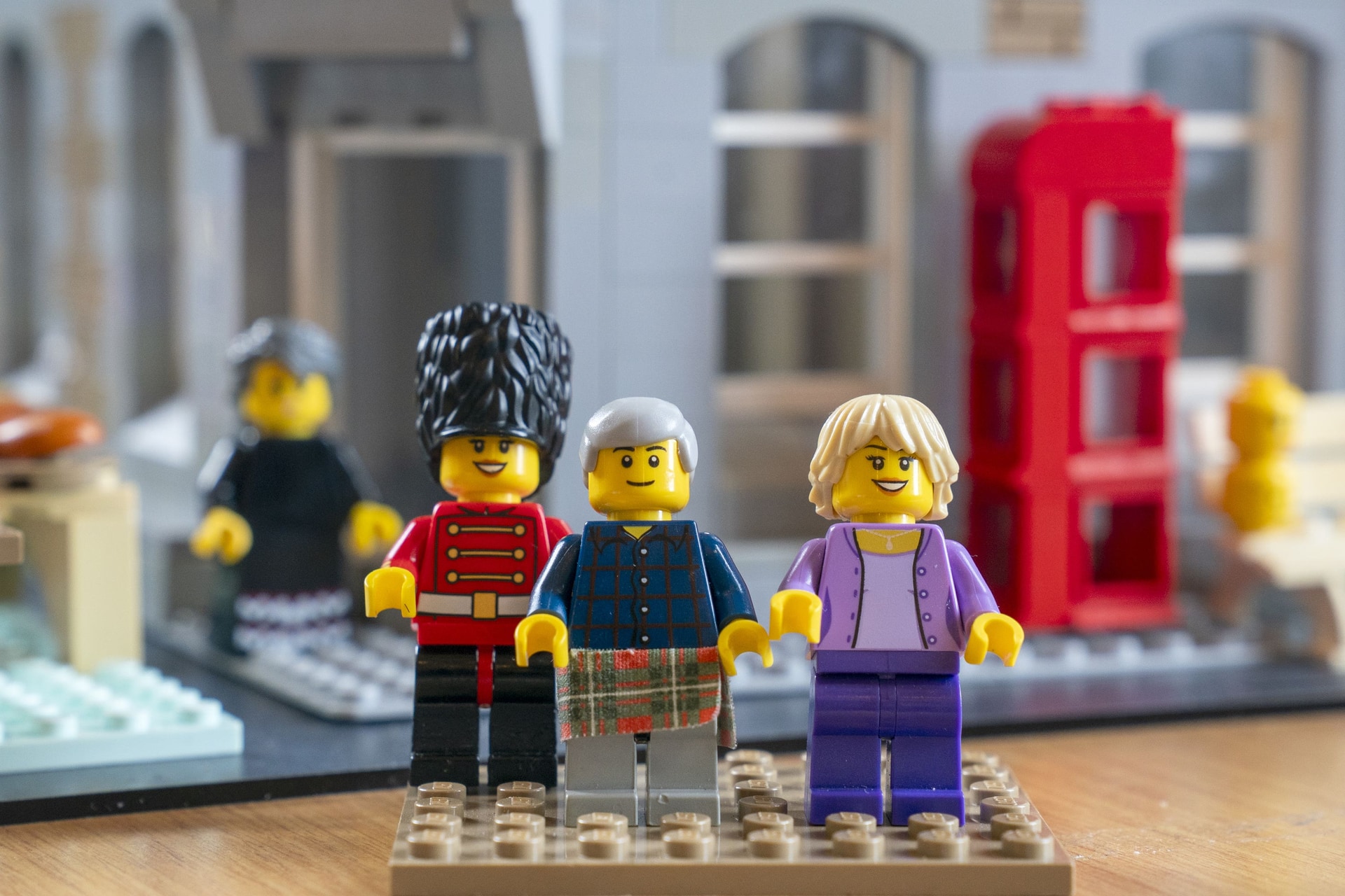 Charles received Lego versions of himself and Camilla