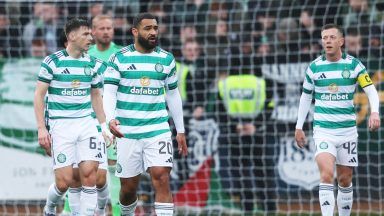 Dundee stun Celtic with first-half double as champions fail to close gap on Hearts