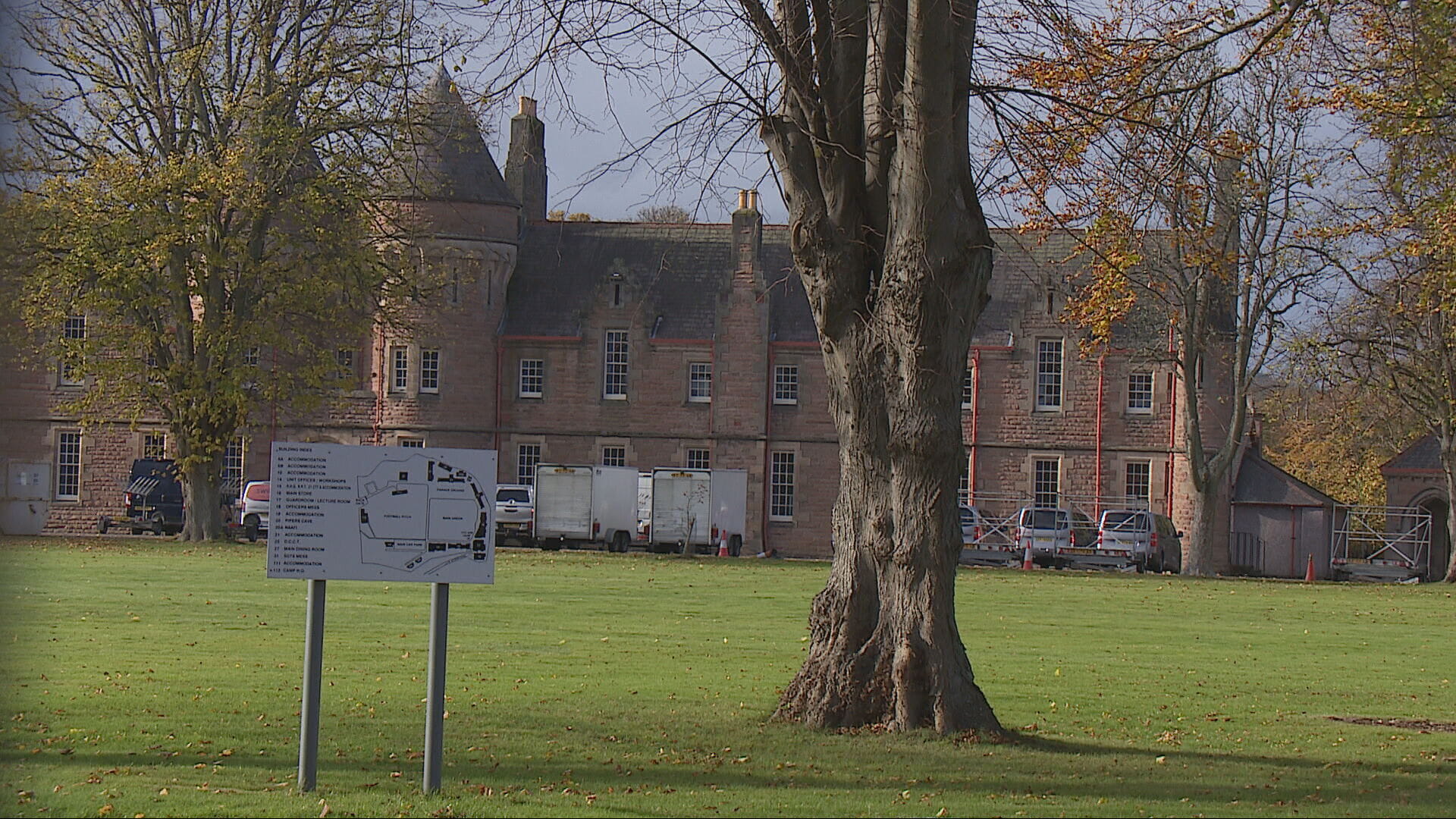 The barracks date back more than one hundred and forty years.