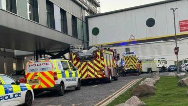 Aberdeen Royal Infirmary A&E evacuated after man assaults two people