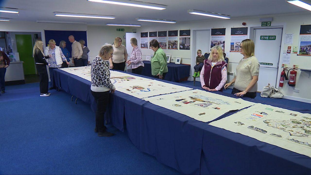 Rural community devastated by Great War creates tapestry to preserve its heritage