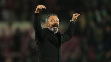 Hearts 1-0 Hibs: Derek McInnes delights in last-minute winners as Hearts move further clear in Premiership
