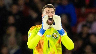 Scotland 3-1 Greece: Angus Gunn delighted to help Scotland to strong position with win over Greece