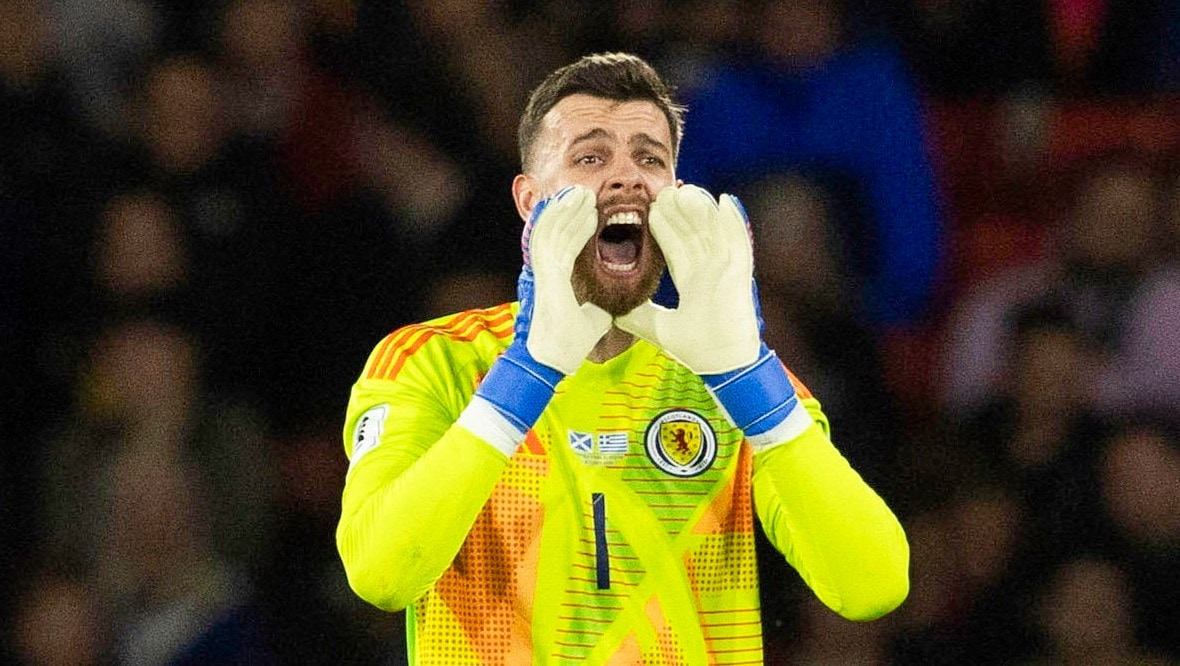 Scotland 3-1 Greece: Angus Gunn delighted to help Scotland to strong position with win over Greece