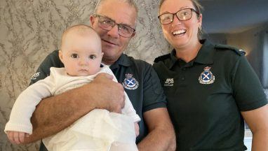 Fife ambulance crew reunited with baby they helped save after ‘traumatic’ breech birth