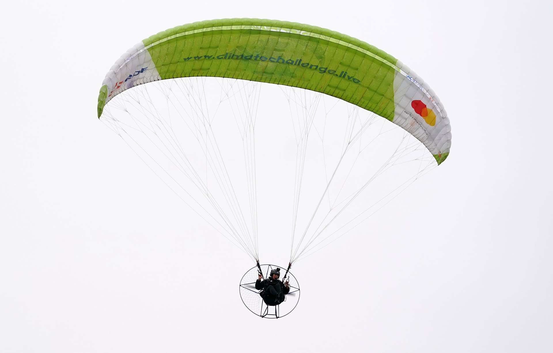 Sacha Dench was attempting a 3,000-mile, round Britain by paramotor challenge at the time of the incident