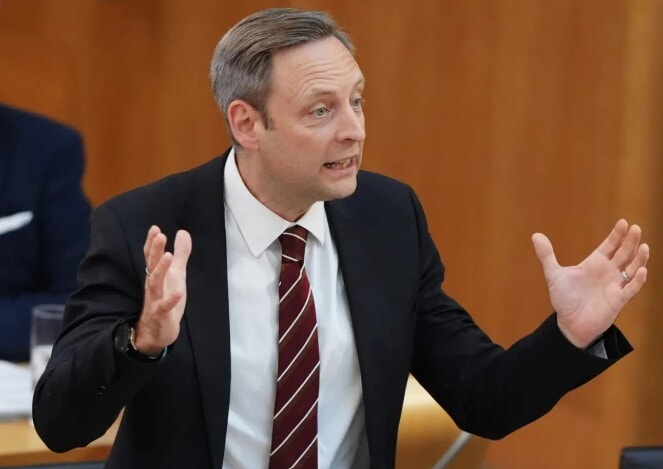 Liam Kerr was accused of ‘gaslighting’ MSPs (Andrew Milligan/PA).