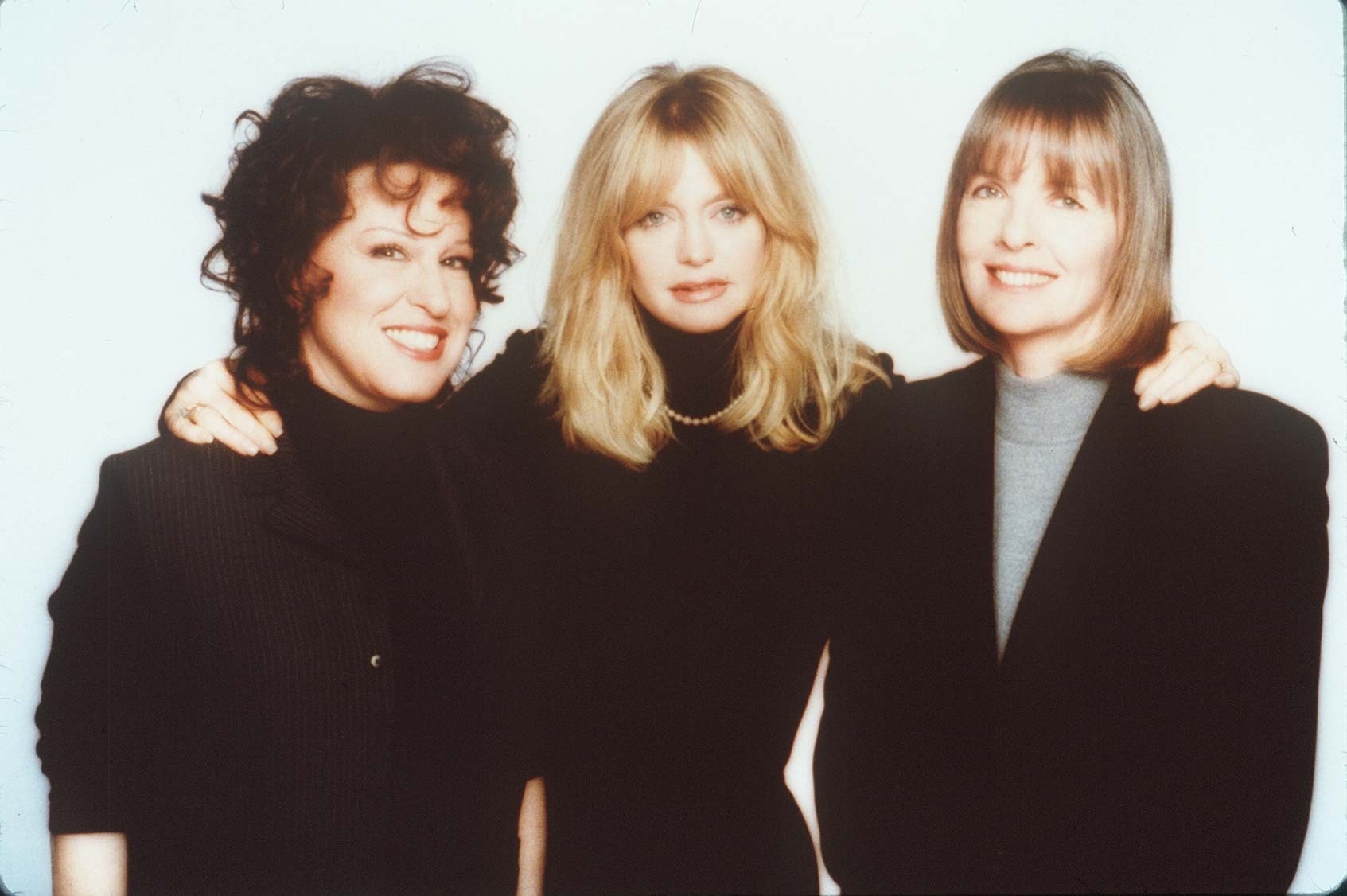 Diane Keaton stared alongside Goldie Hawn and Bette Midler in The First Wives Club(PA).