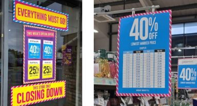 Two Poundland stores in Scotland saved from closure