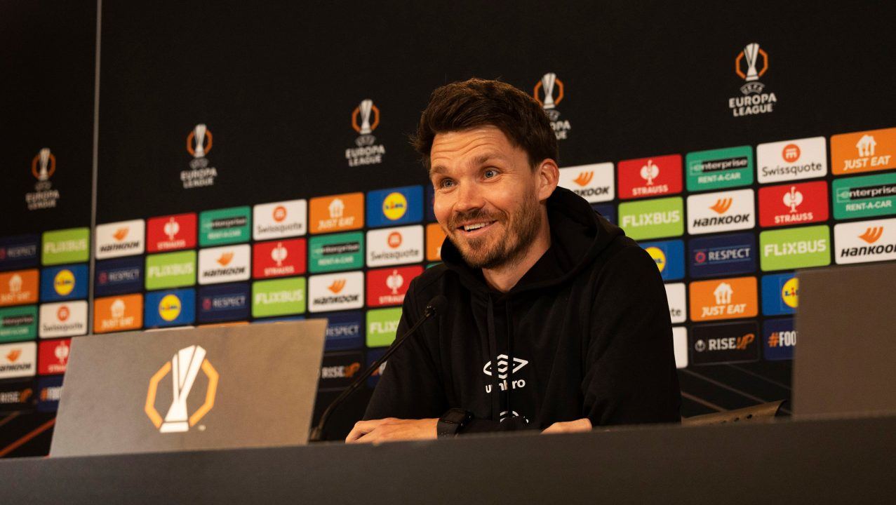 Rangers head coach expects intensity and aggression against Brann in the Europa League