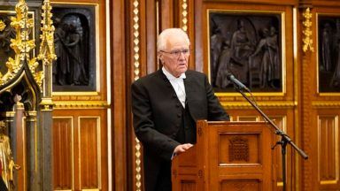 Lord Speaker John McFall to step down months early to care for wife