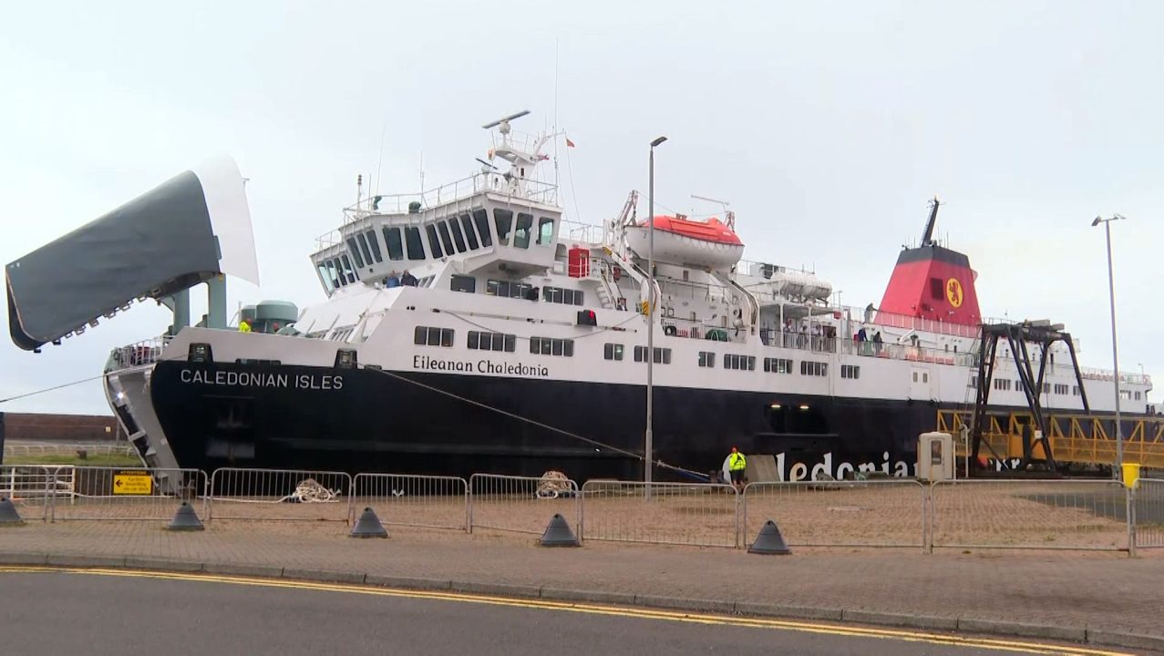 Ferry passenger who went overboard arrested after making ‘bomb threat’ to staff