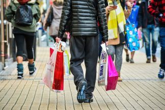 Retail spending slows as Budget looms large