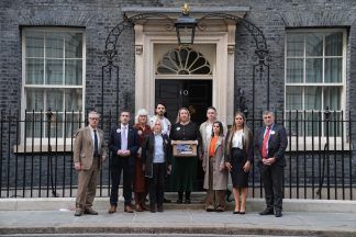 Chinook crash relatives hand letter to No 10 warning of ‘institutional silence’