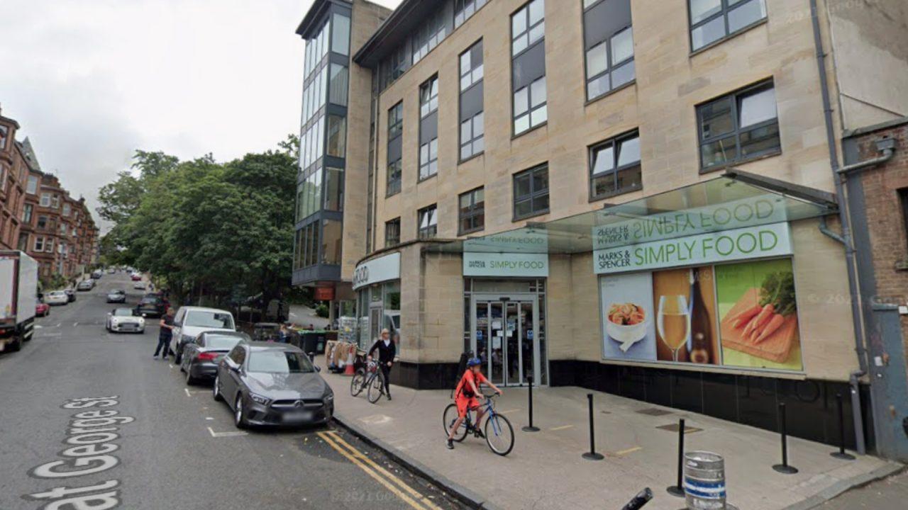 M&S at 169 Great George Street, Glasgow.