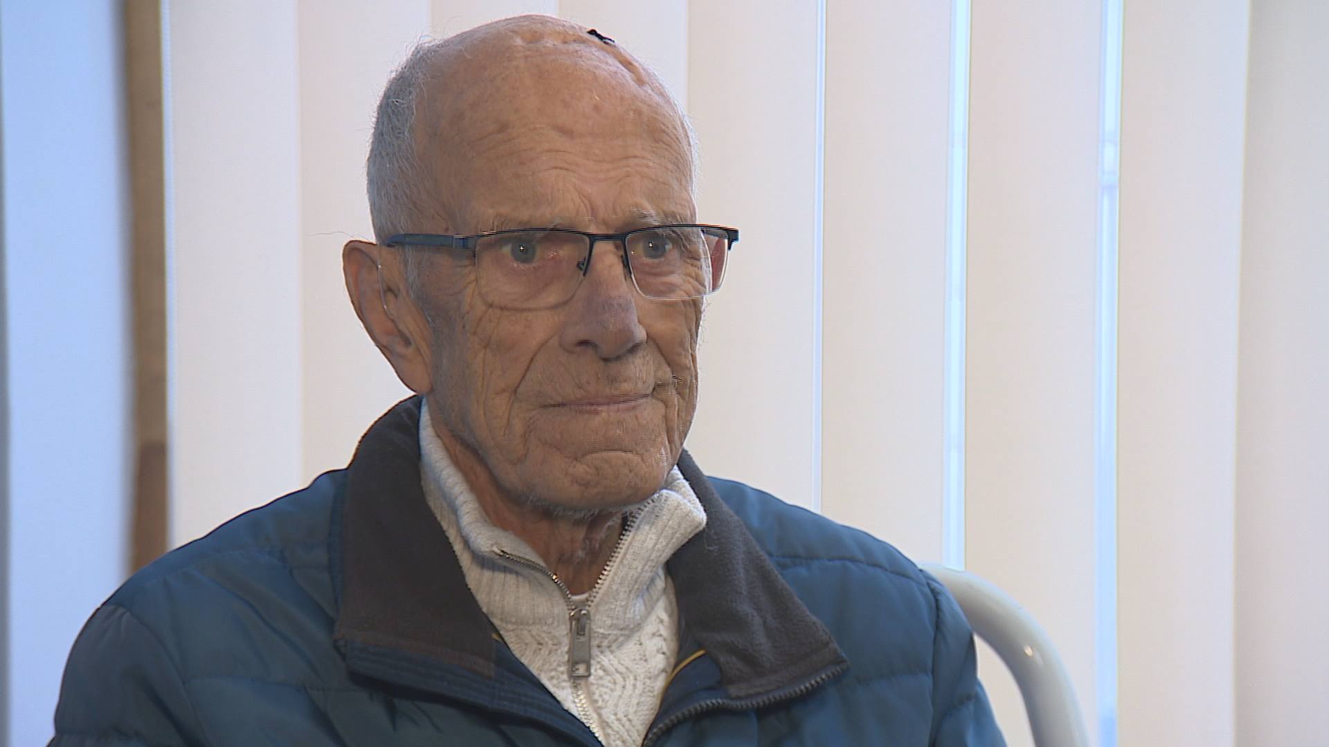 Ian Duffy, 82, underwent a kidney scan