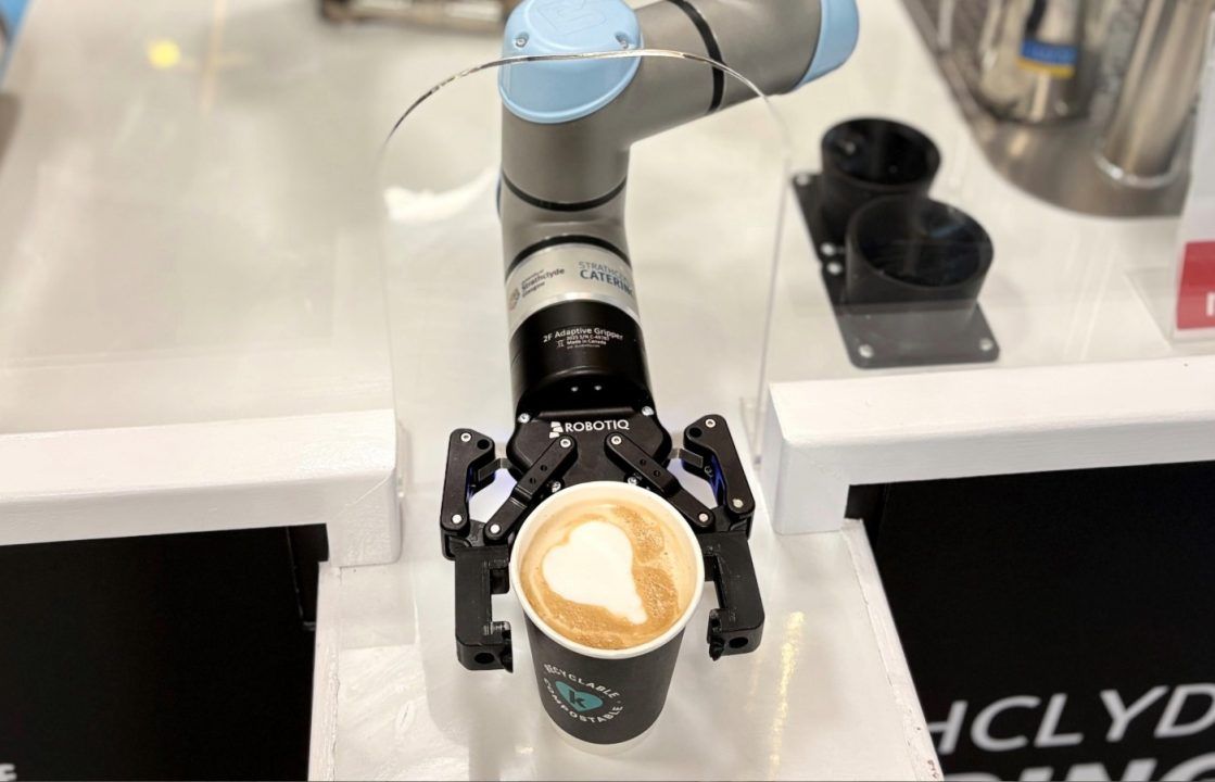 Robot barista joins catering team at University of Strathclyde
