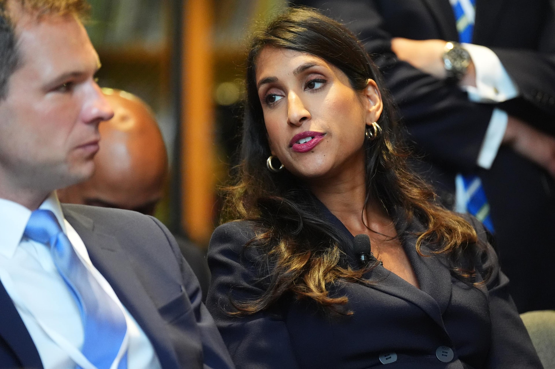 Shadow energy secretary Claire Coutinho described Lady Mone’s actions as ‘disgraceful’.