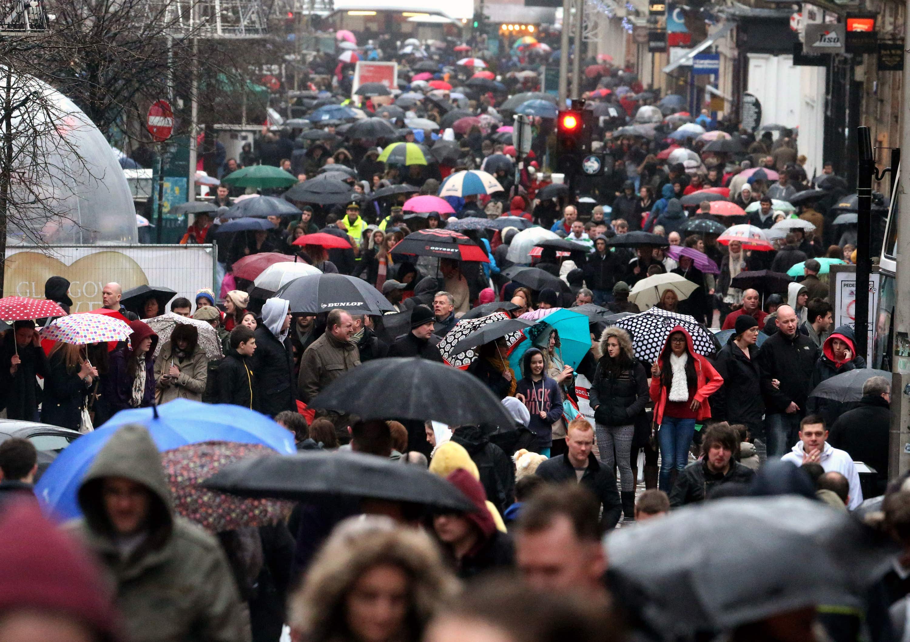 Small business confidence in Scotland has rapidly declined, the figures show (Andrew Milligan/PA).