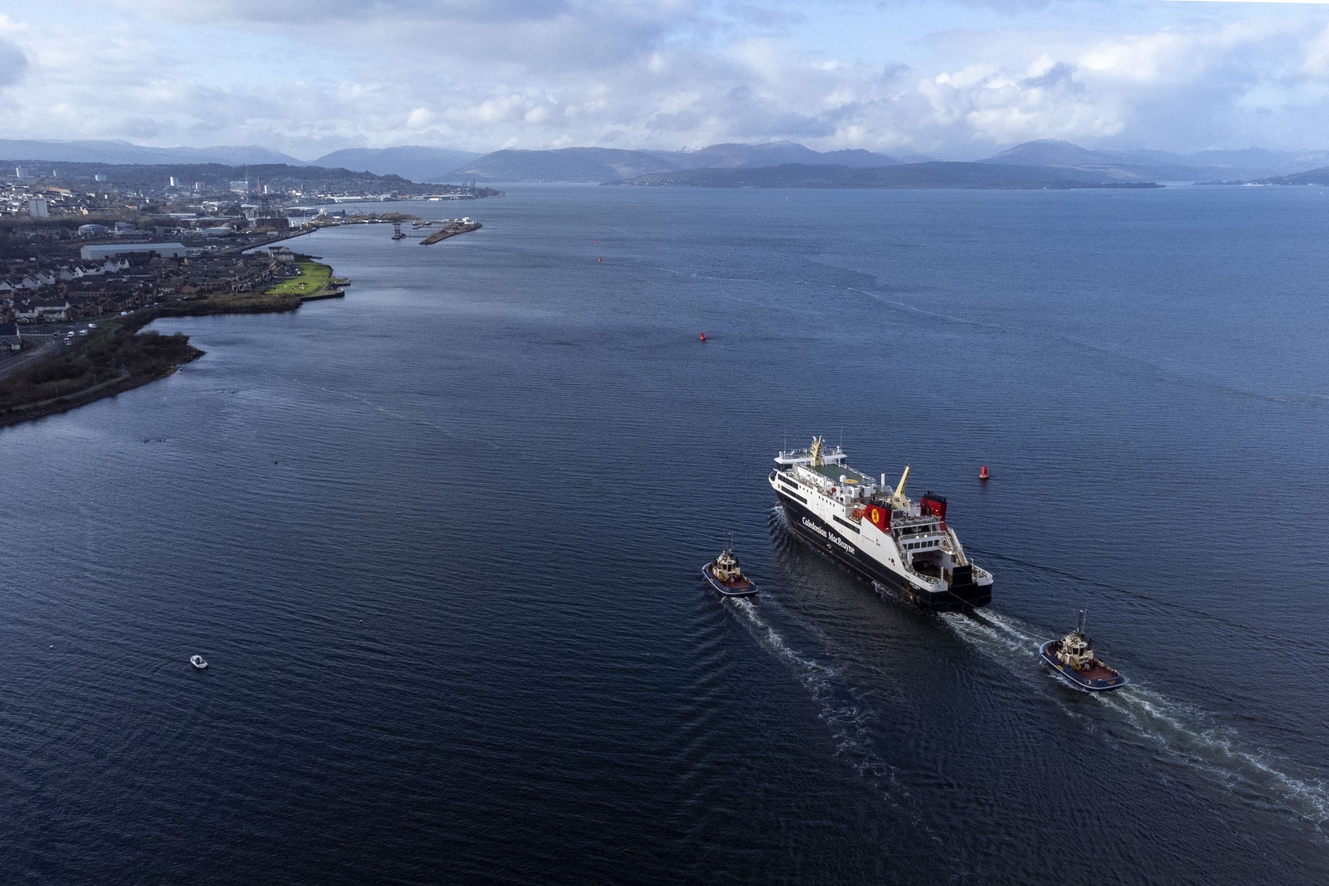 The Tories criticised the building of ferries for Scotland overseas (Jane Barlow/PA)