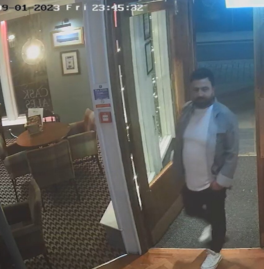 Kenan Baki caught on CCTV