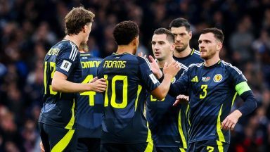 Scotland v Belarus: Che Adams and Scott McTominay score in World Cup qualifying win