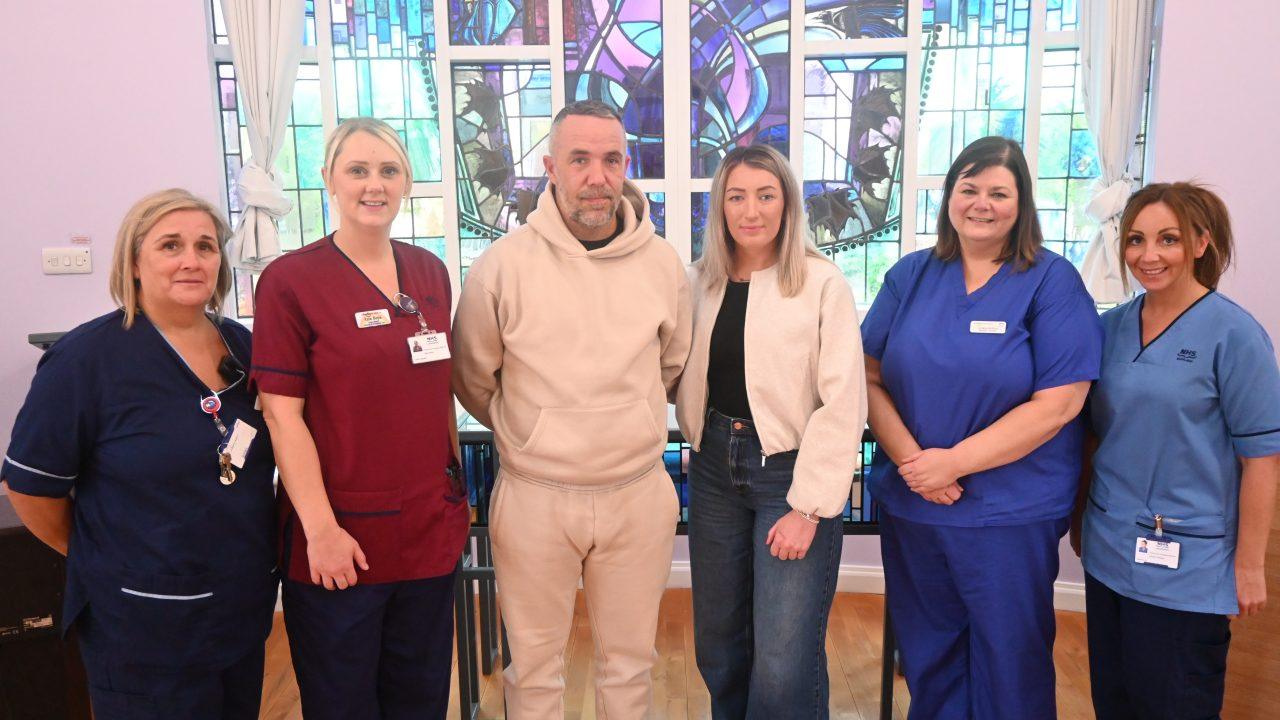 Greenock Morton manager Dougie Imrie donates £18,000 to NHS Lanarkshire in memory of daughter