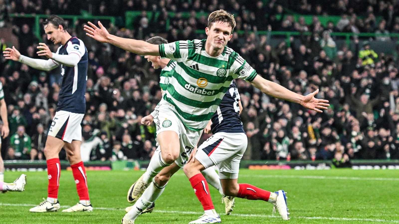 Celtic forward Johnny Kenny hoping to be Hampden hero v Rangers after boost from brace in Falkirk win