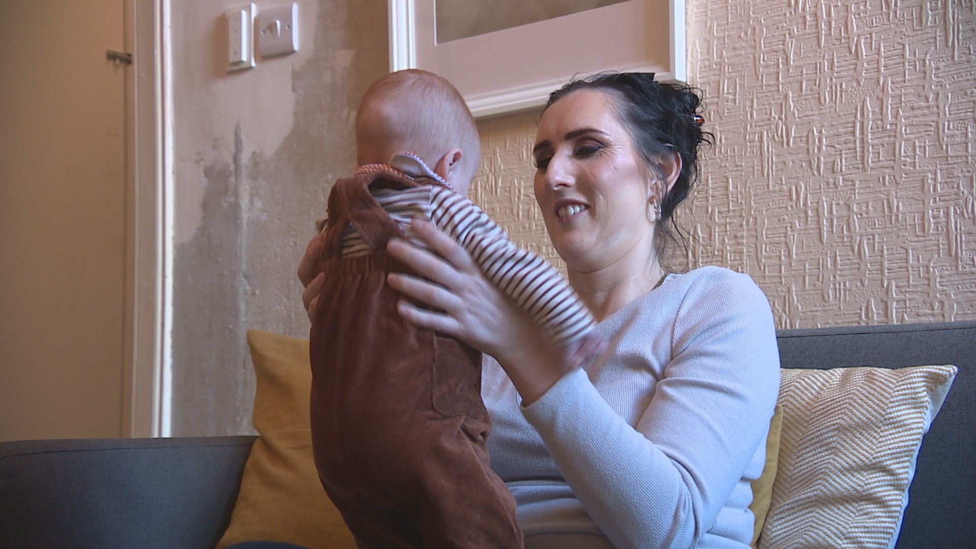 Kirsten with baby Jacob