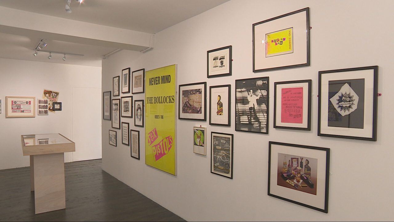Sex Pistols artwork made in Aberdeen returns for new exhibition