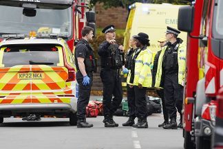 Emergency services were called to the Heaton Park Synagogue at around 9.30am on Thursday.
