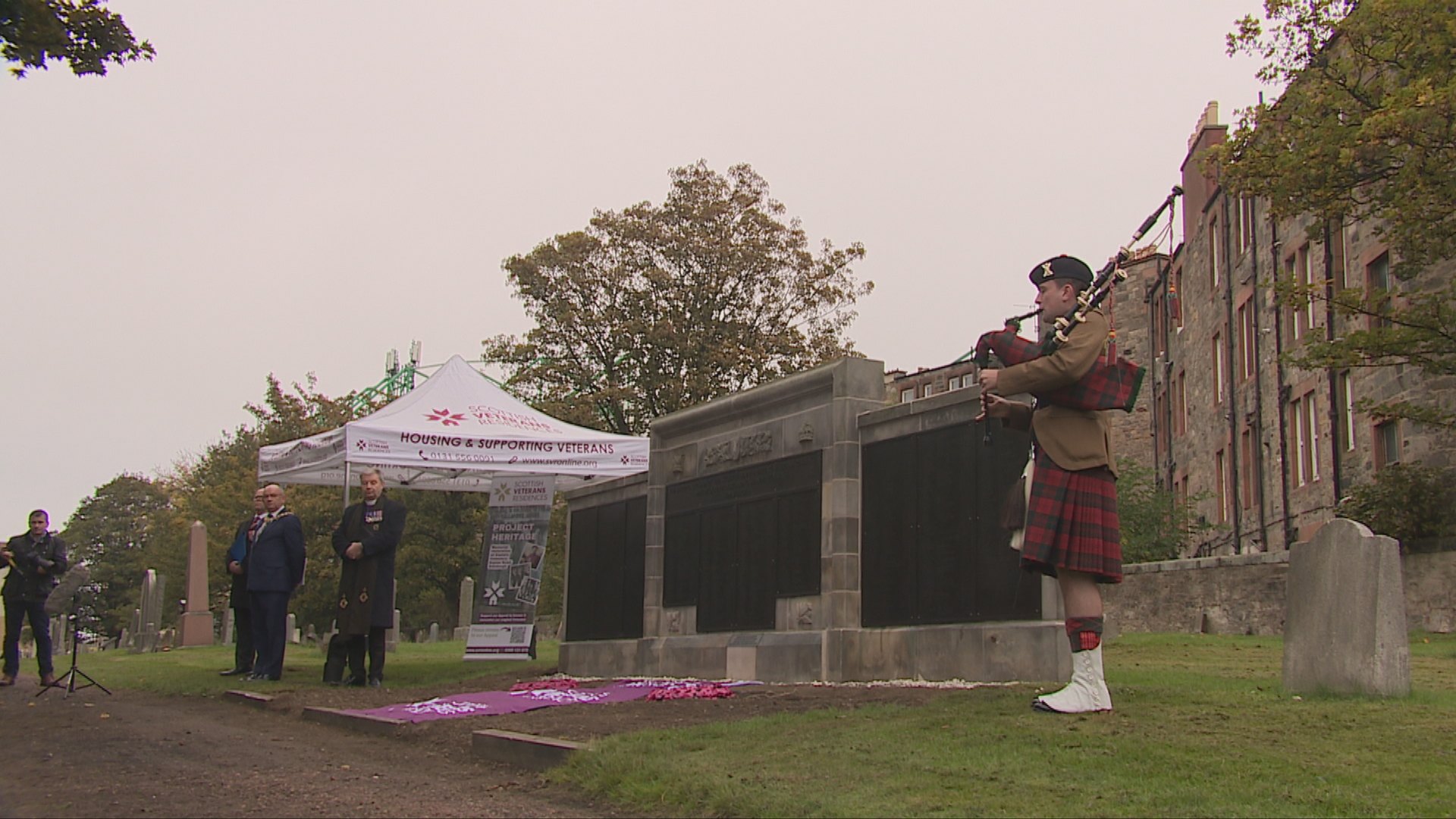 Memorial unveiled following fundraising campaign led by ex-servicemen