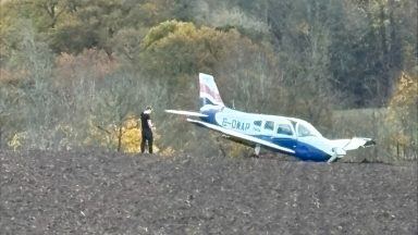 Eyewitness describes moment light aircraft crashed into field near Perth Airport