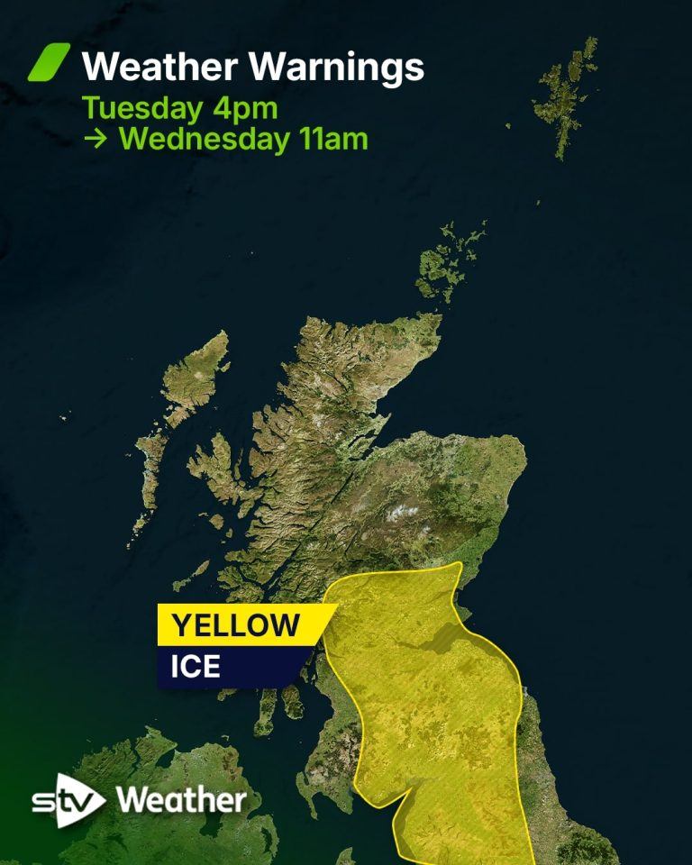 Snow and ice warnings in place as wintry weather grips Scotland | STV News