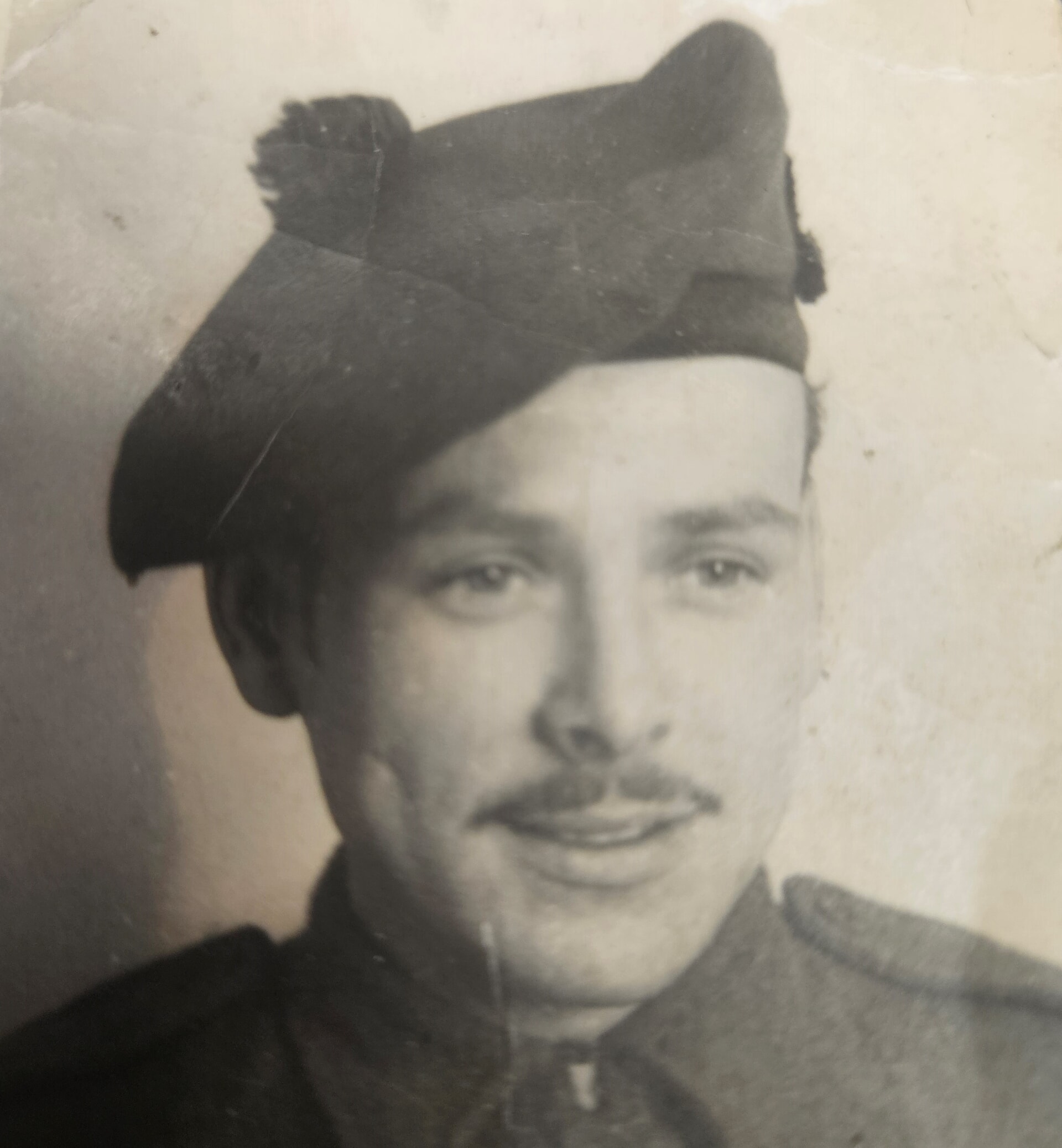 James Gould’s grandfather, Private Thomas Polson (James Gould/PA)