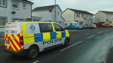 Man accused of brandishing knife and barricading house with toddler inside