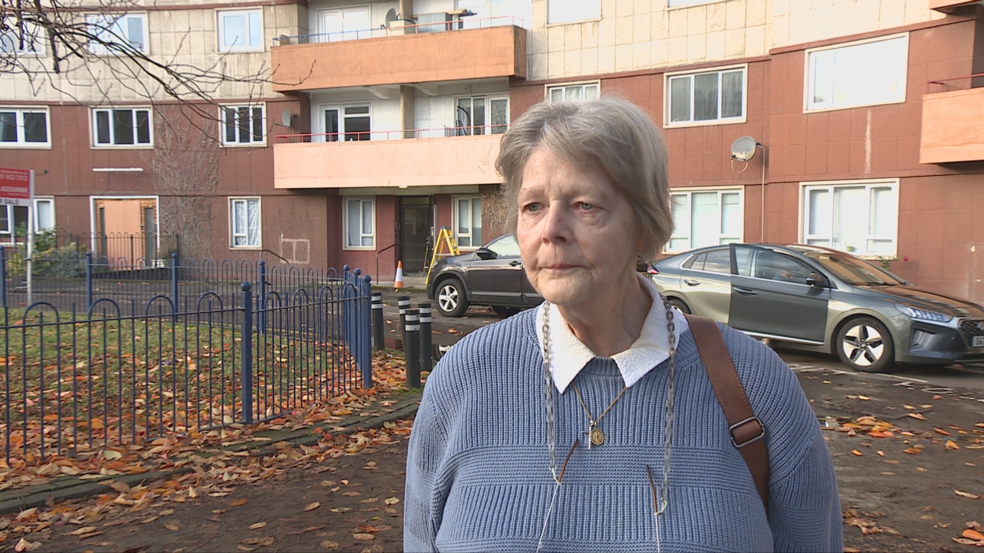 Former schoolteacher Marion Potter has lived there for more than 70 years
