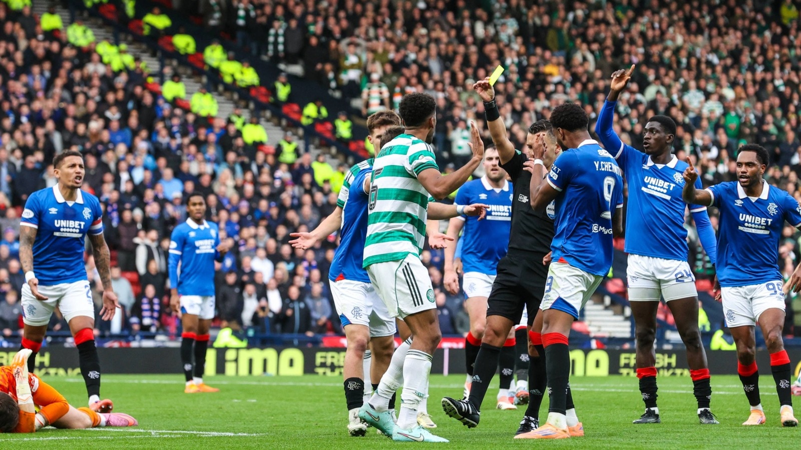 Image for SFA KMI panel say Trusty should have been sent off for foul on Butland