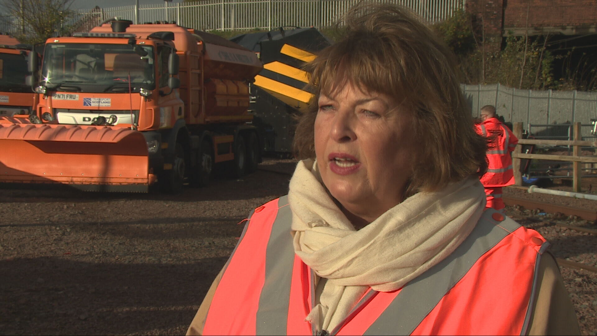 Fiona Hyslop, the Cabinet Secretary for Transport.