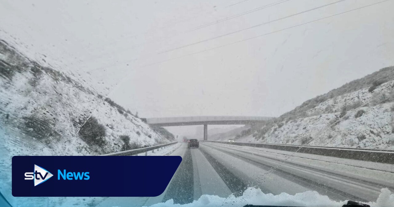 Dozens of schools closed and lorry jacknifed as ice and snow grip ...