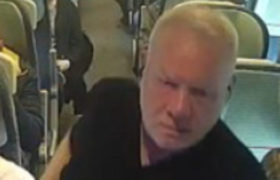 CCTV appeal after woman woke up while being sexually assaulted on train ...