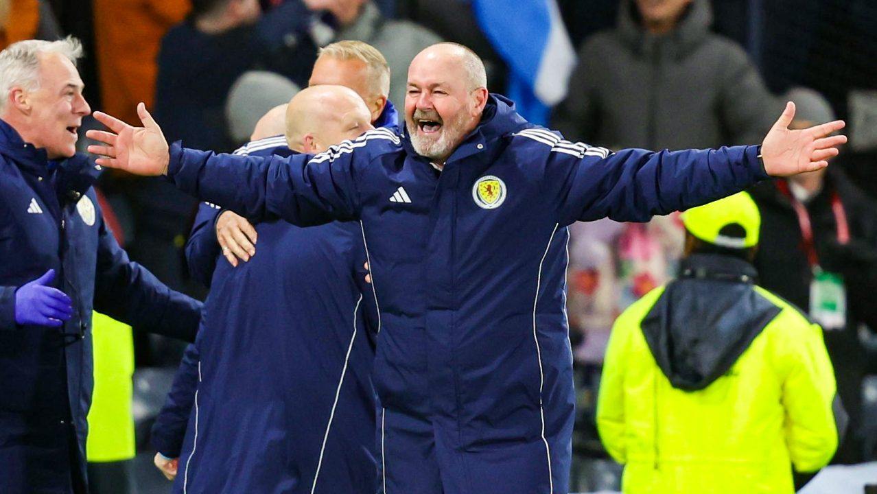 Steve Clarke says Tartan Army should be proud of players after World Cup qualification