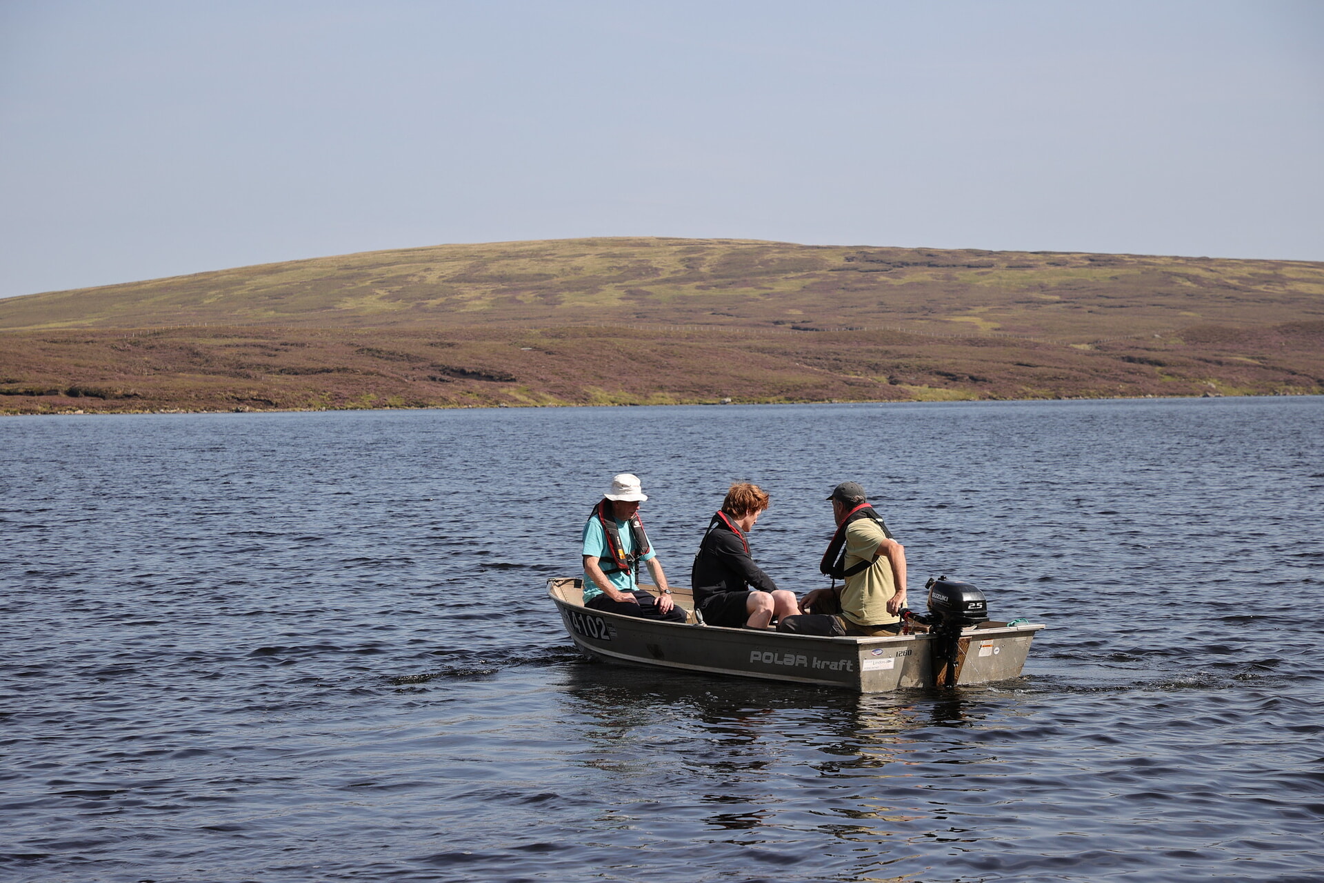 A survey was carried out at Loch Skeen.