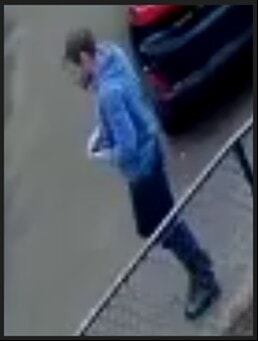 Officers wish to trace the man pictured.