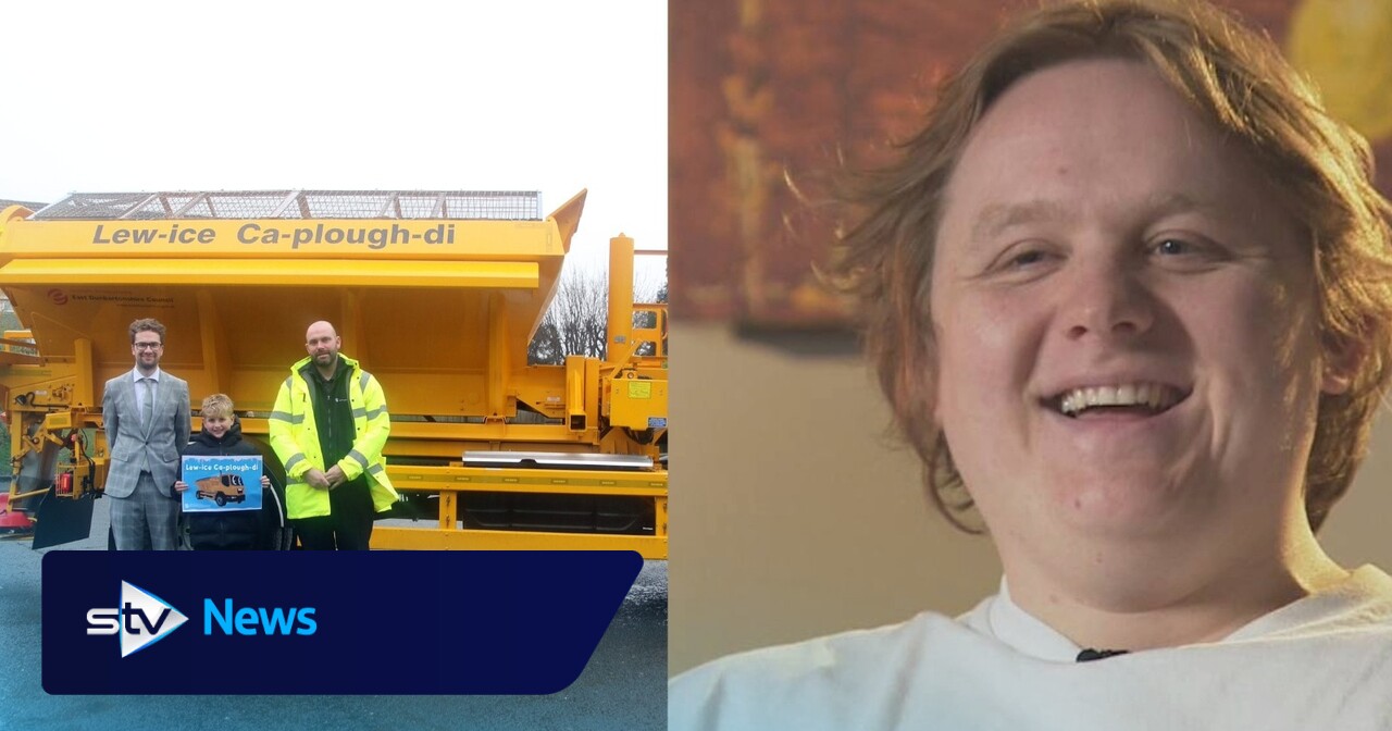 ‘Lew-ice Ca-plough-di’: Schoolboy wins competition to name new gritter ...