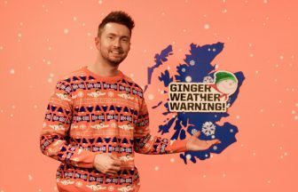 STV’s Sean Batty issues ‘ginger weather warning’ in Irn Bru Christmas advert