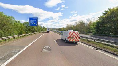 ‘Multi-vehicle’ crash closes multiple M90 roads at rush hour