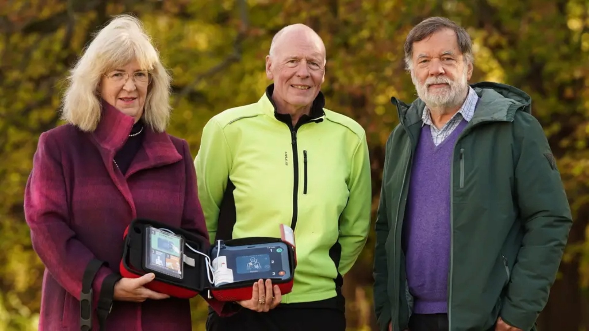 Scots dad meets strangers who helped save his life after heart attack on bike