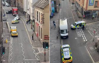 Man arrested after police and fire crews called to homeless hostel on Cowgate